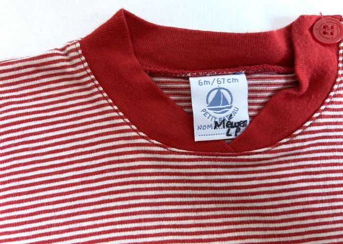 Ensemble t-shirt et salopette short - 6 mois - Petit Bateau - photo numéro 8