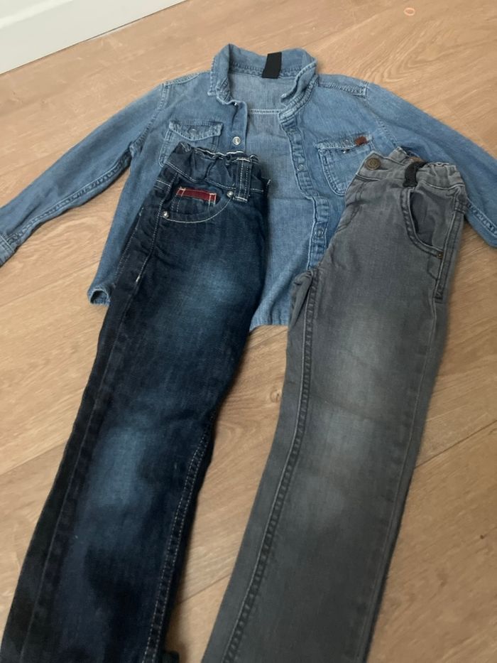 Lot jean garçon 4 ans