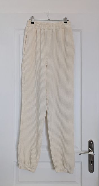 Pantalon jogging hiver en velours côtelé H&M