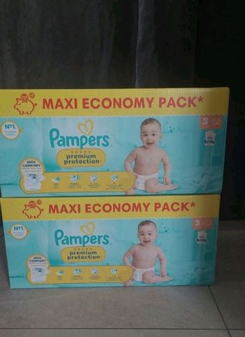 Couches pampers protection premium taille 3