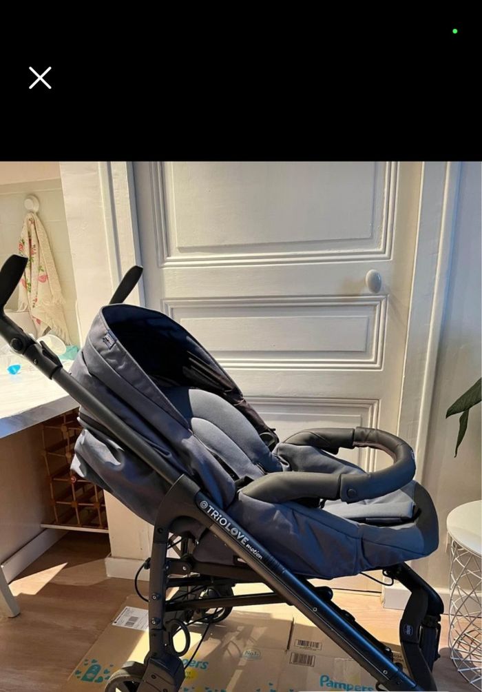 Poussette chicco trio love motion