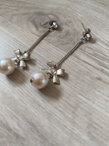 Boucle d’oreilles perle