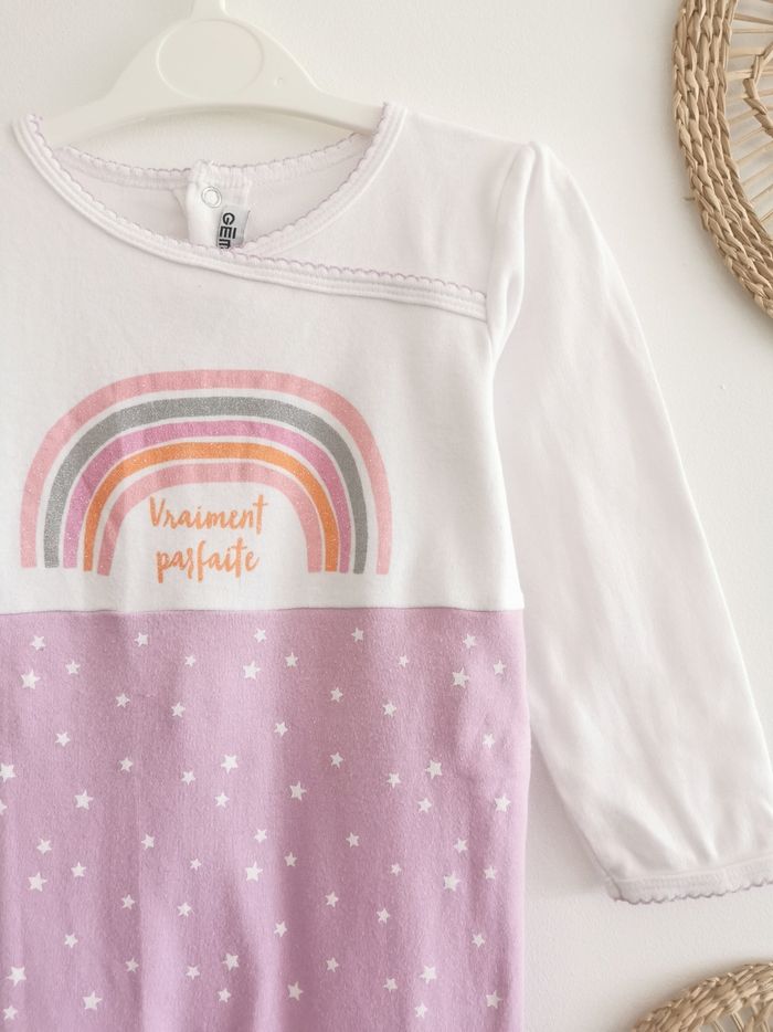 Pyjama léger étoiles "vraiment parfaite" Gémo 24 Mois - photo numéro 2