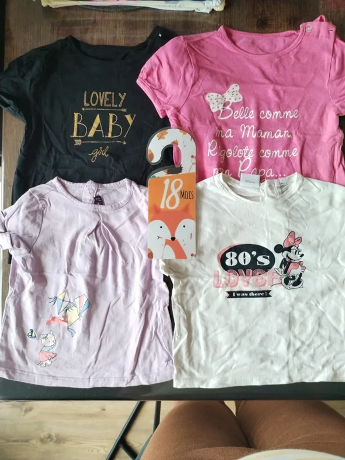T-shirt manche courte 18mois