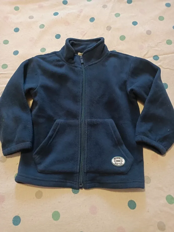 Sweat zippé polaire 5 ans