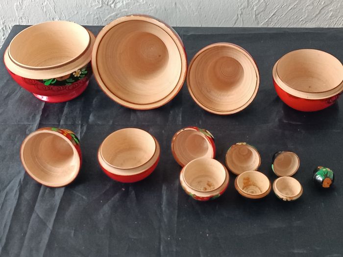 Poupées russes bois peint - photo numéro 8