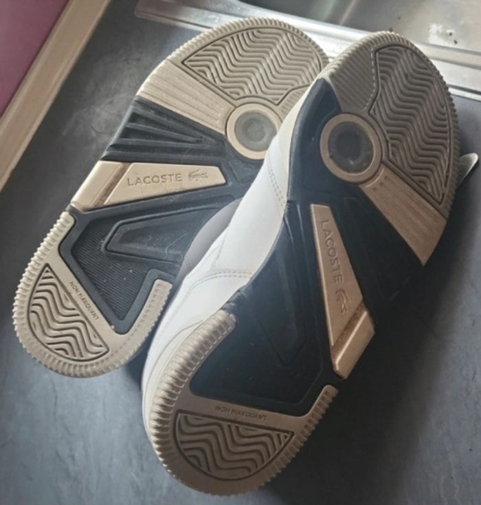 Bascket femme lacoste - photo numéro 2