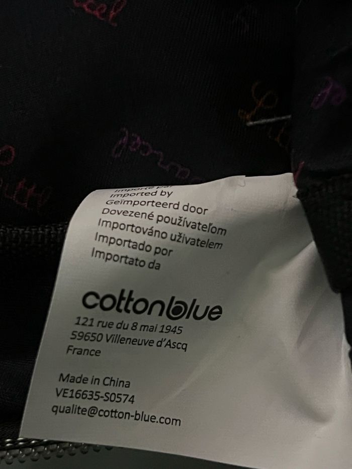 Sac à dos noir Little Marcel NEUF - photo numéro 8