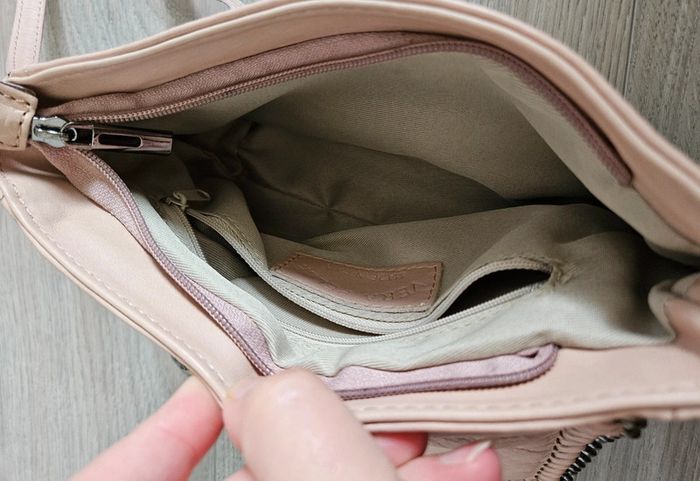 Sac à main cuir rose Vera Pelle - photo numéro 9