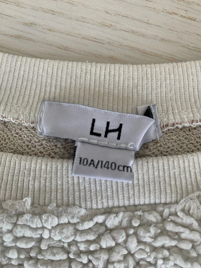 Pull bi matière chat 10 ans La Halle - photo numéro 3