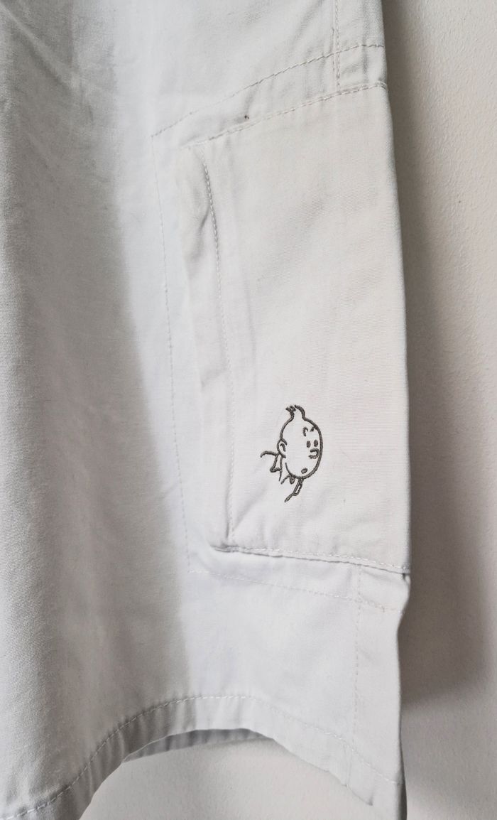 Bermuda coton Tintin – Hergé Moulinsart – t.40 - photo numéro 4