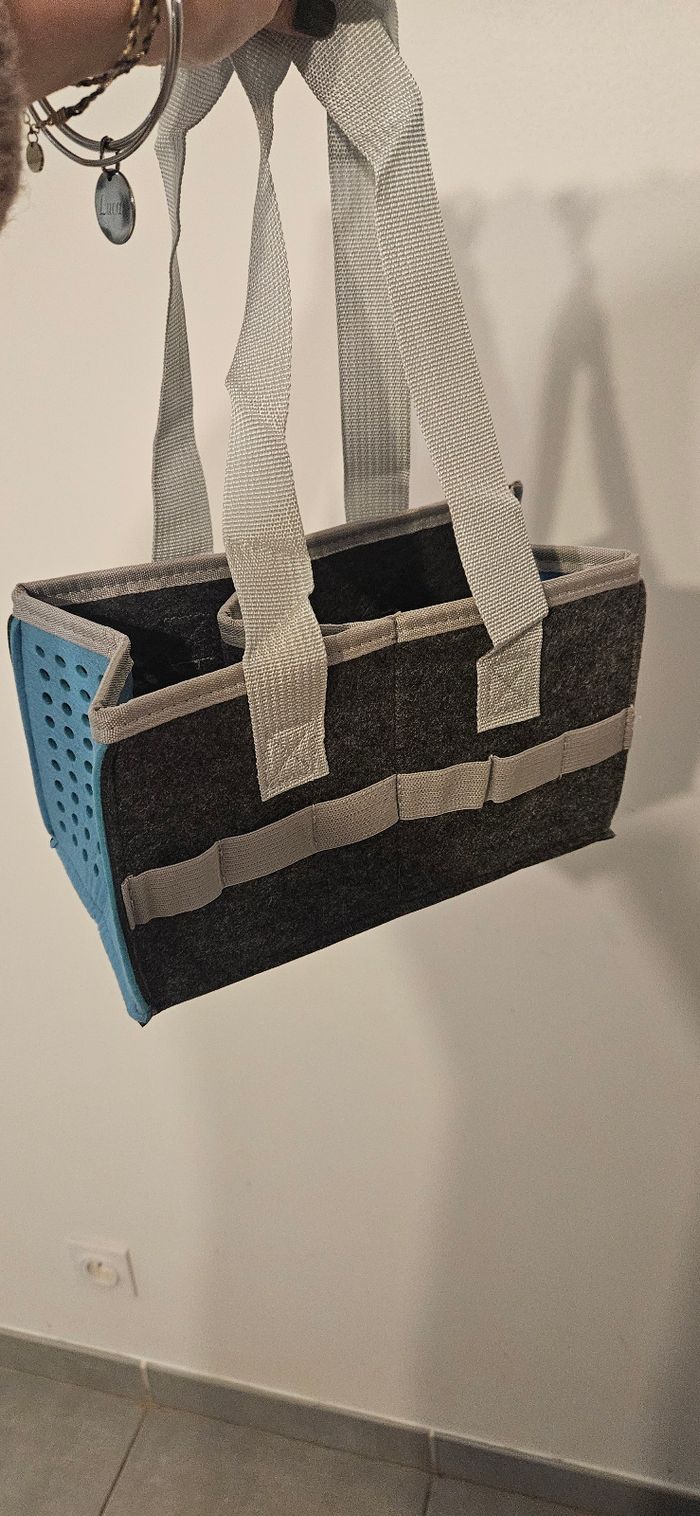 Sac de rangement pour tonies box neuf bleu - photo numéro 4