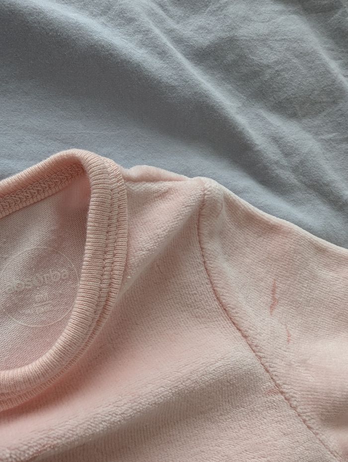 Pyjama velours 6 mois Absorba - photo numéro 3