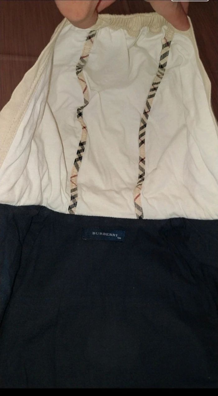 Veste / trench / blouson en jean Neuf by Burberry mixte 12 mois - photo numéro 16