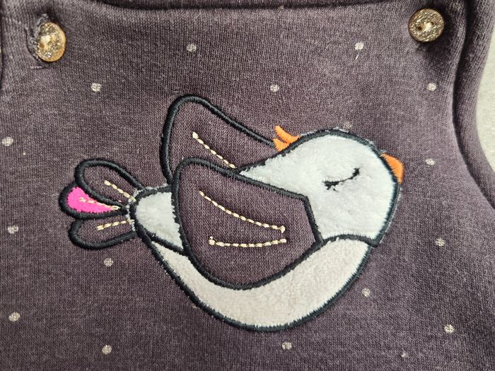 6 mois  (68 cm) - salopette fille doublée polaire (DPAM) - photo numéro 4