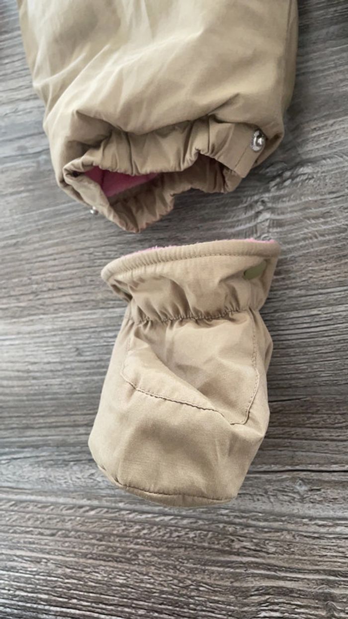 Combi pilote kaki rose bébé 3 mois - photo numéro 6