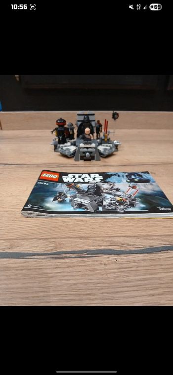 LEGO 75183 la transformation de DARK VADOR