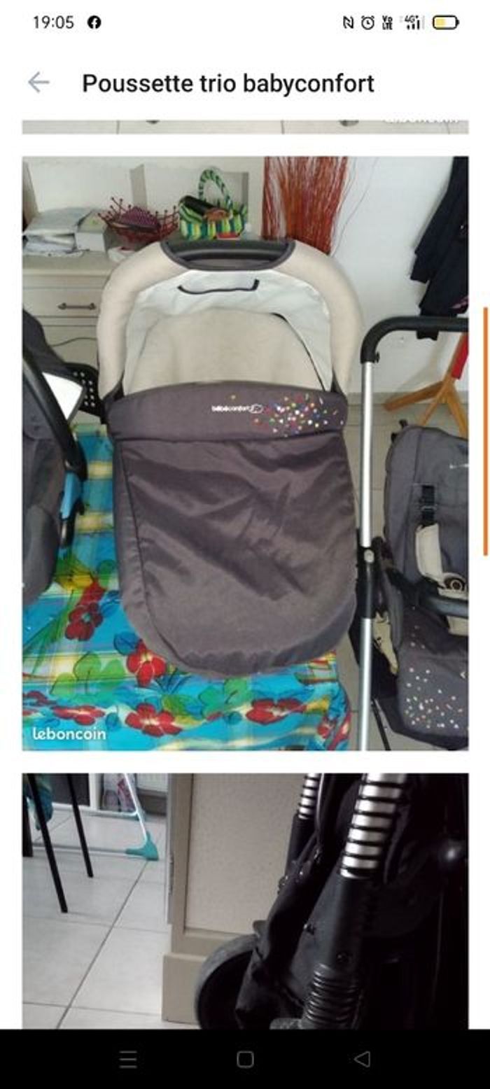 Poussette trio bébé confort - photo numéro 2