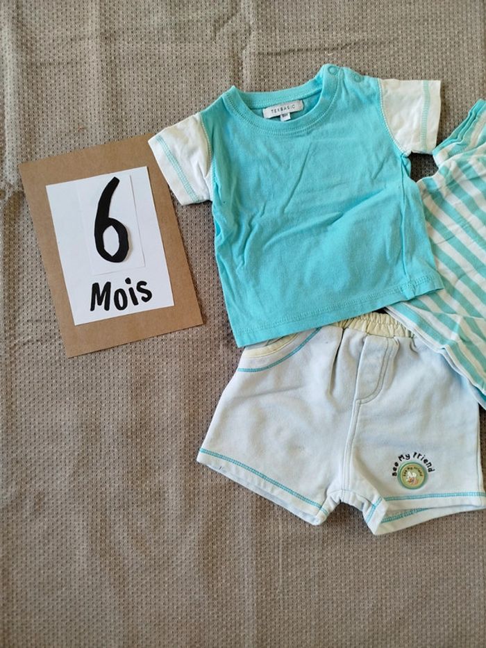 Lot 2 Tee shirt/short - photo numéro 2