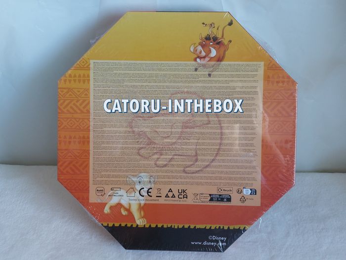 Horloge / Clock Disney 30 ans Le Roi Lion Simba The Lion King 30 years - photo numéro 2