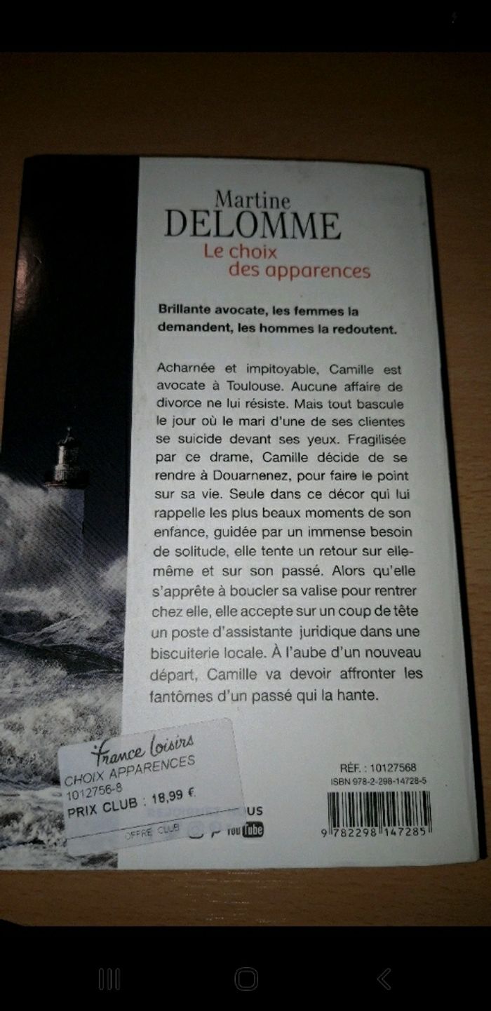 Roman Le choix des apparences - photo numéro 2