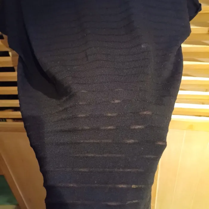 T-shirt noir femme taille 38/40 , Le temps des cerises - photo numéro 5