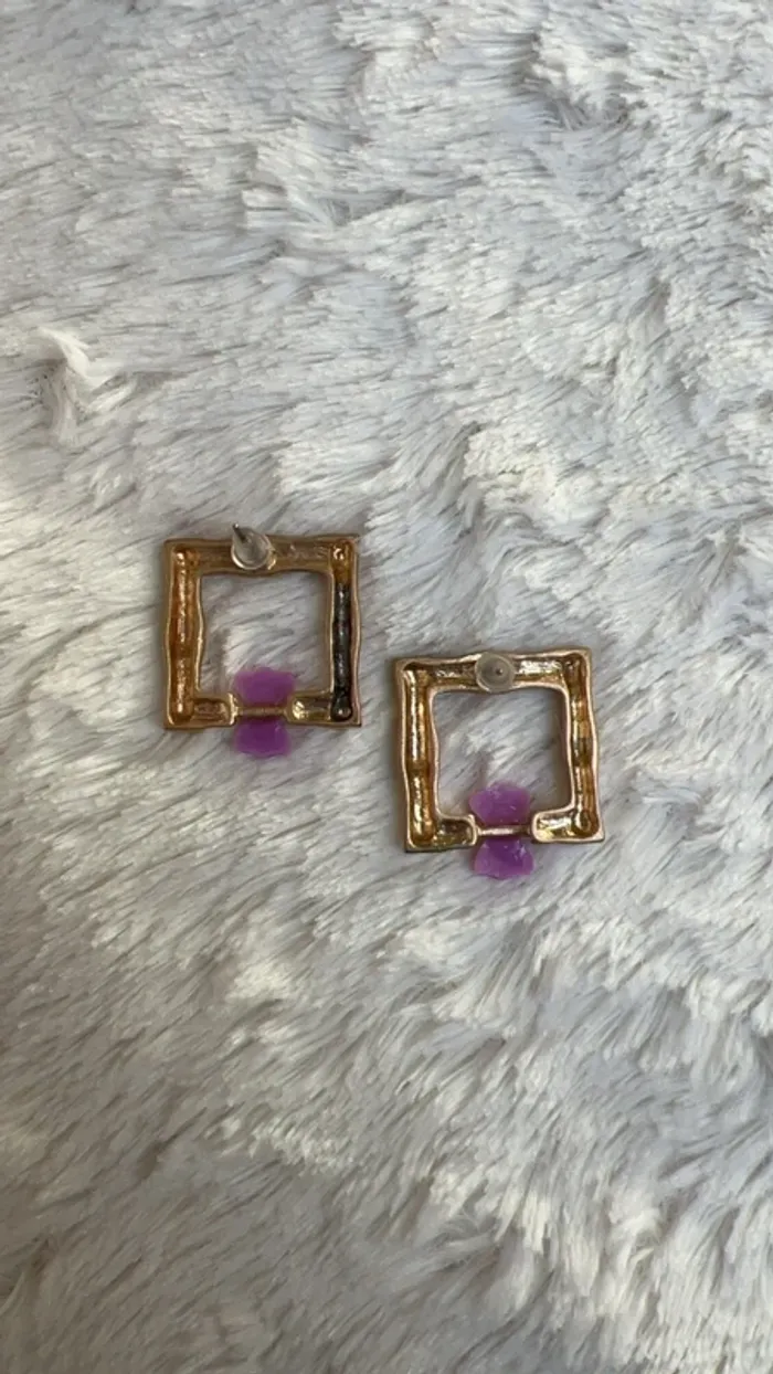 Boucles d’oreilles noeud 🎀 - photo numéro 3