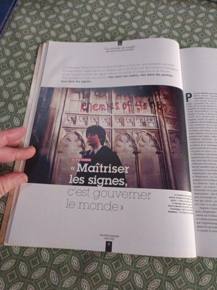 Magazine Harry Potter Philosophie ( HS) - photo numéro 8