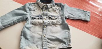 Chemise Jean delavee h&m 4/mois