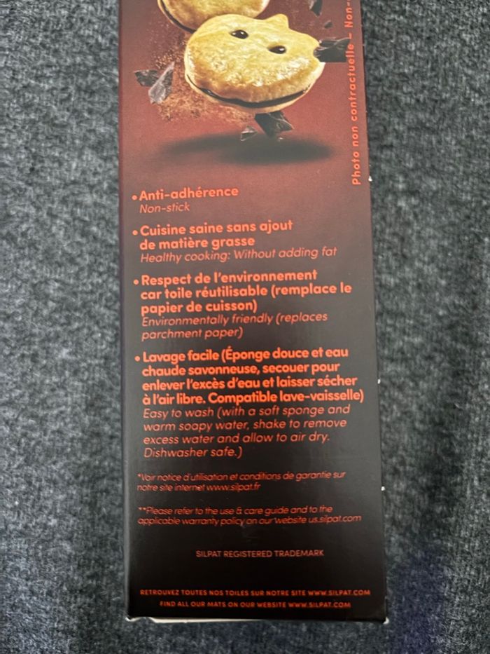 Toile de cuisson motif citrouilles silpat - photo numéro 2