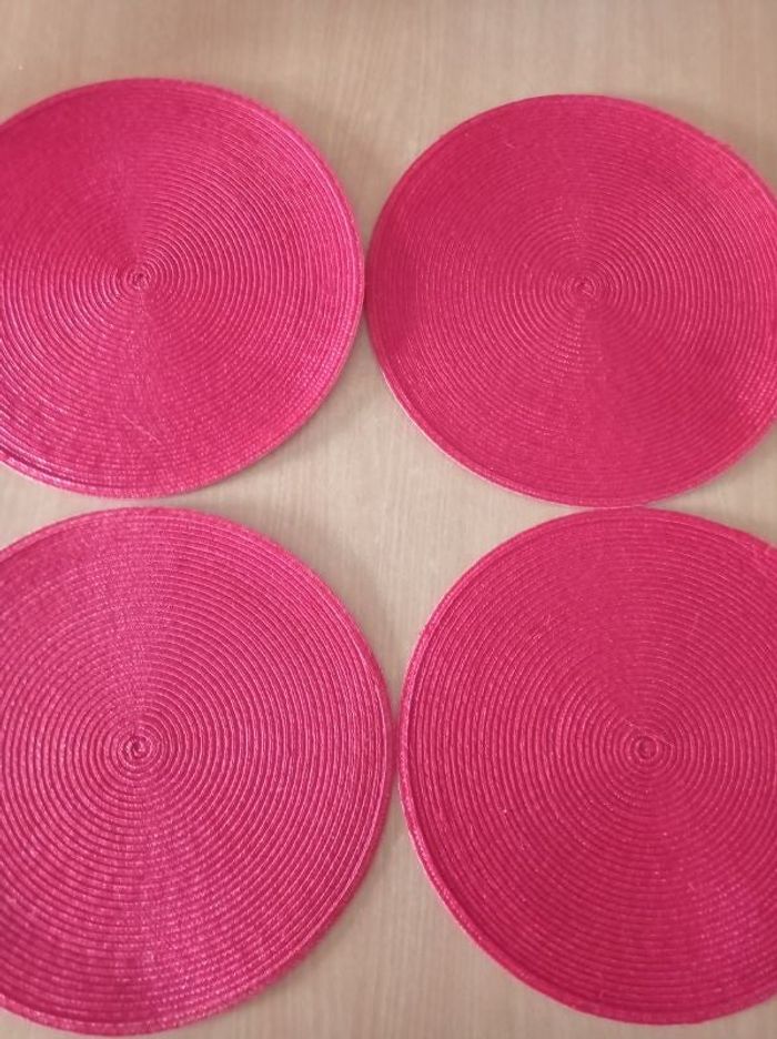 Lot de 4 sets de table souples