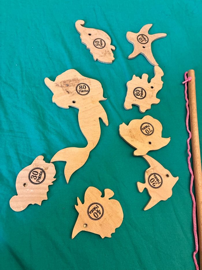 Jeu de pêche la petite sirène ariel vintage Disney - photo numéro 5