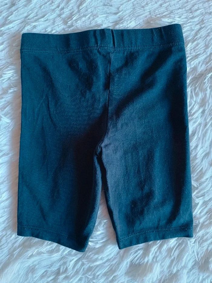 1€ Short cycliste - Legging court bleu marine T. 12 mois Orchestra - photo numéro 4