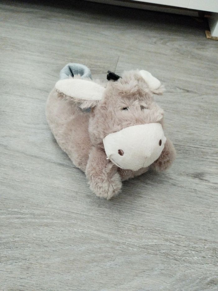 Paire de petits chaussons Vertbaudet taille 26/27 NEUFS - photo numéro 2