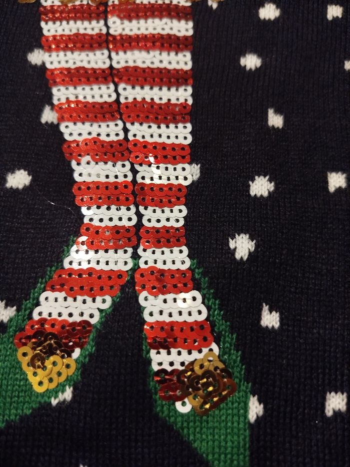 Pull de Noël mixte T.L - photo numéro 4