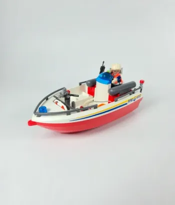 Playmobil Bateau de pompier