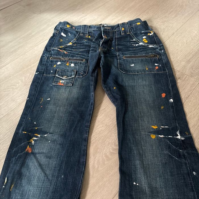 Jean’s  original taches de peinture - photo numéro 3