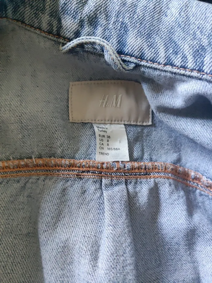 Veste en jean 36/38 - photo numéro 7
