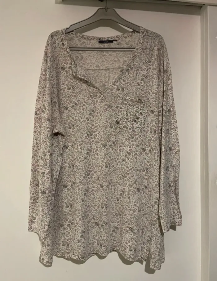 Tunique fleurie KIABI – Taille 46/48