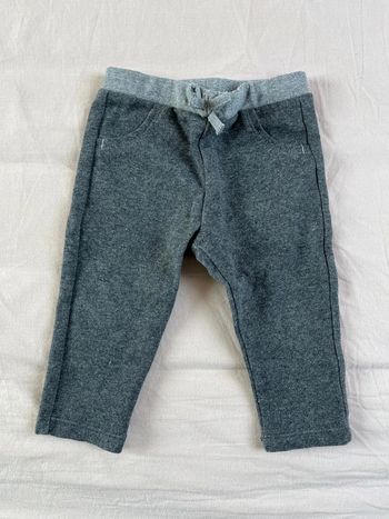 Pantalon gris Obaibi 12 mois
