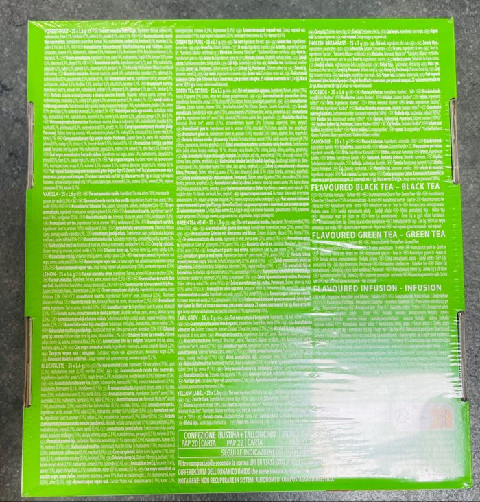 Lipton coffret thé 12 goûts différents 180 sachets - photo numéro 2