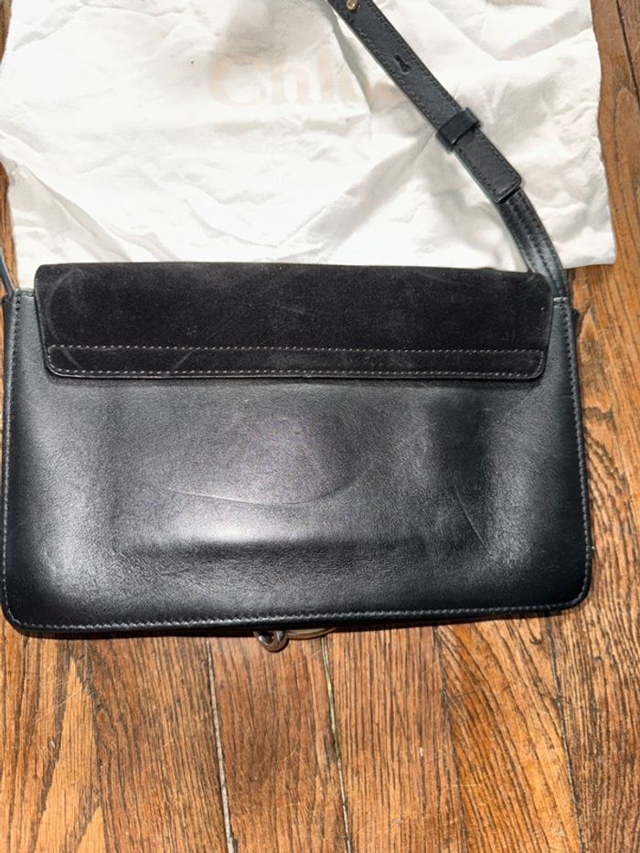 sac chloe modèle Faye Cuir et daim Avec le dustbag - photo numéro 5