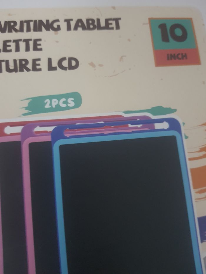 Lot de 2 petites ardoises +3ans - photo numéro 4