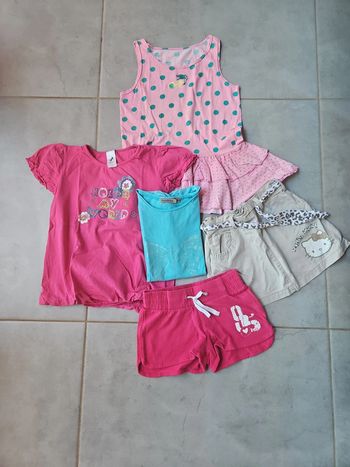 Lot vêtements fille 8 ans