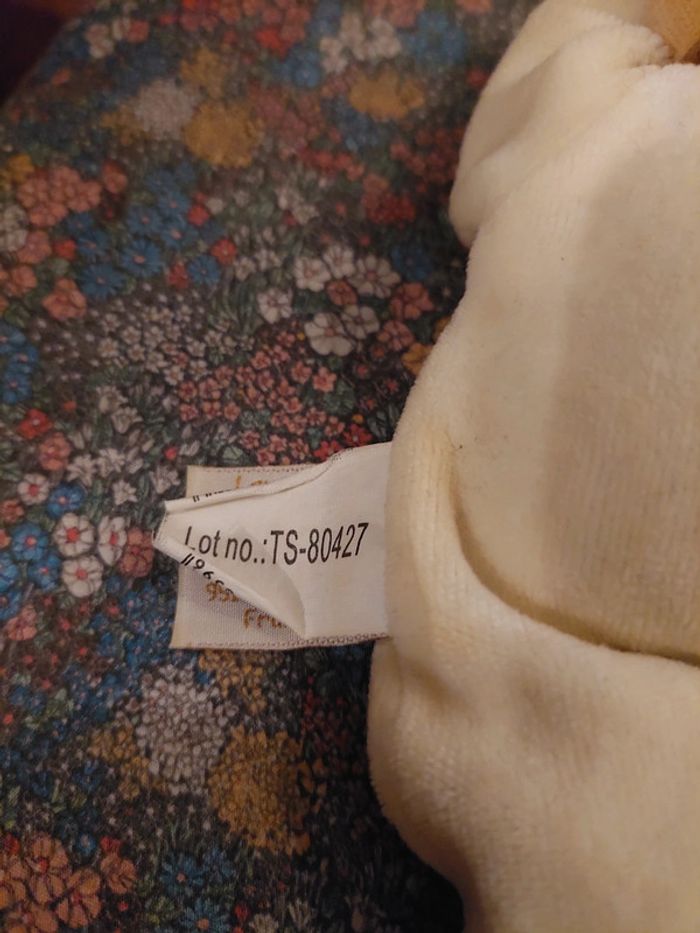 Baby Nat' - doudou de porte ours Chut bébé dort - photo numéro 5