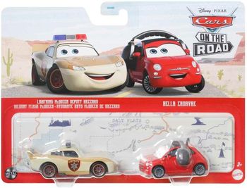 Disney cars DEPUTY HAZZARD MCQUEEN & BELLA CADAVRE