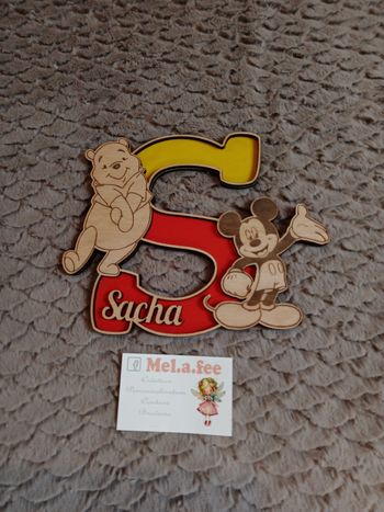 Plaque prénom personnalisée