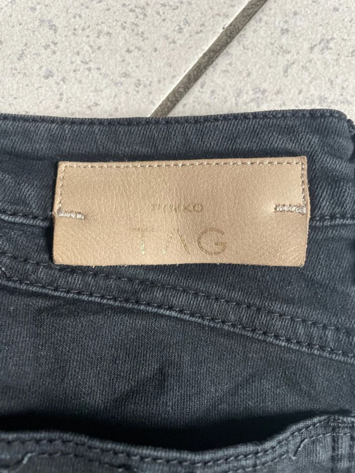 Jeans stretch slim clouté très rock Pinko - photo numéro 10