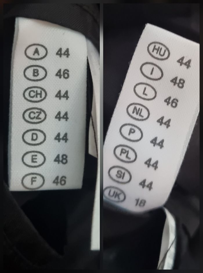 Caban noir à boutons taille 46 - photo numéro 5