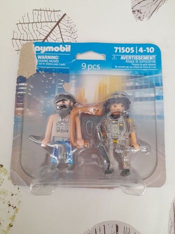 Playmobil 71505 Policier et Bandit